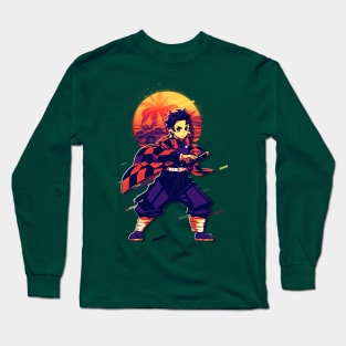 Tanjiro Kimetsu no yaiba Long Sleeve T-Shirt